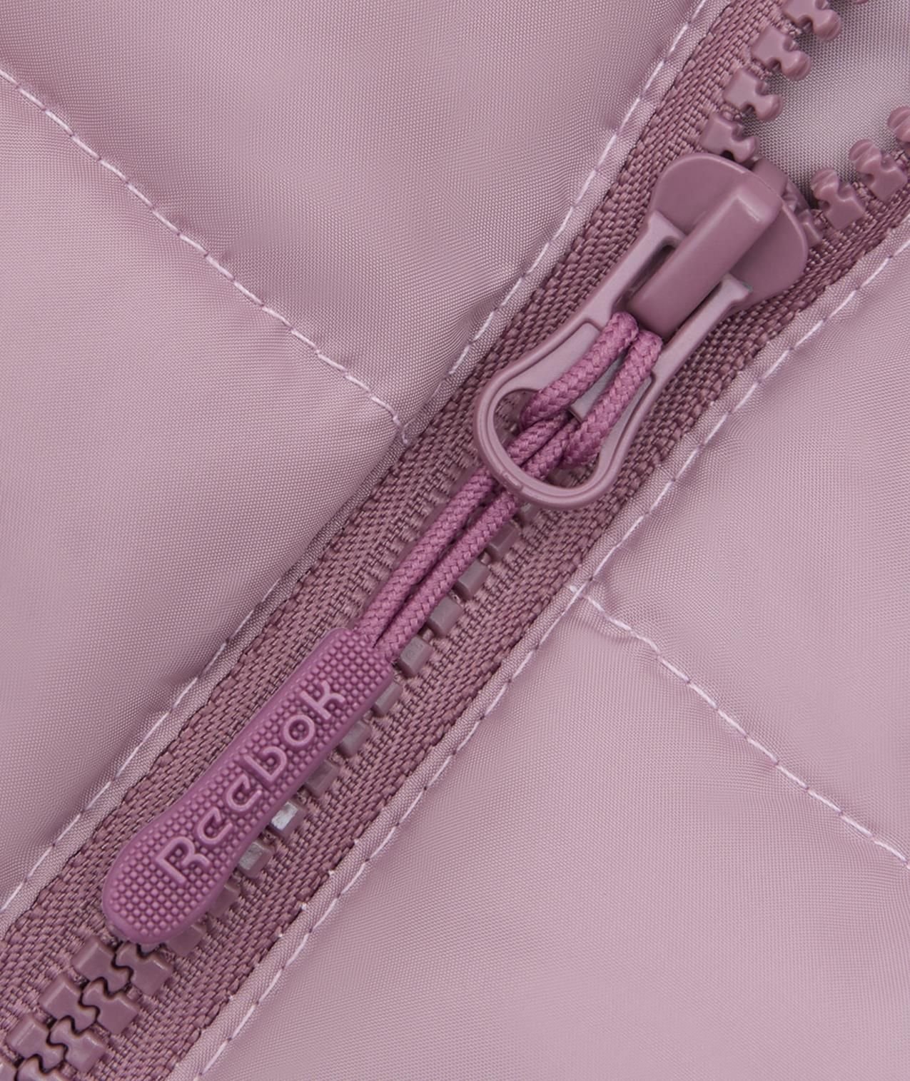 Reebok Reebok Women's Reversible Puffer Sherpa in Dusty Pink - 4