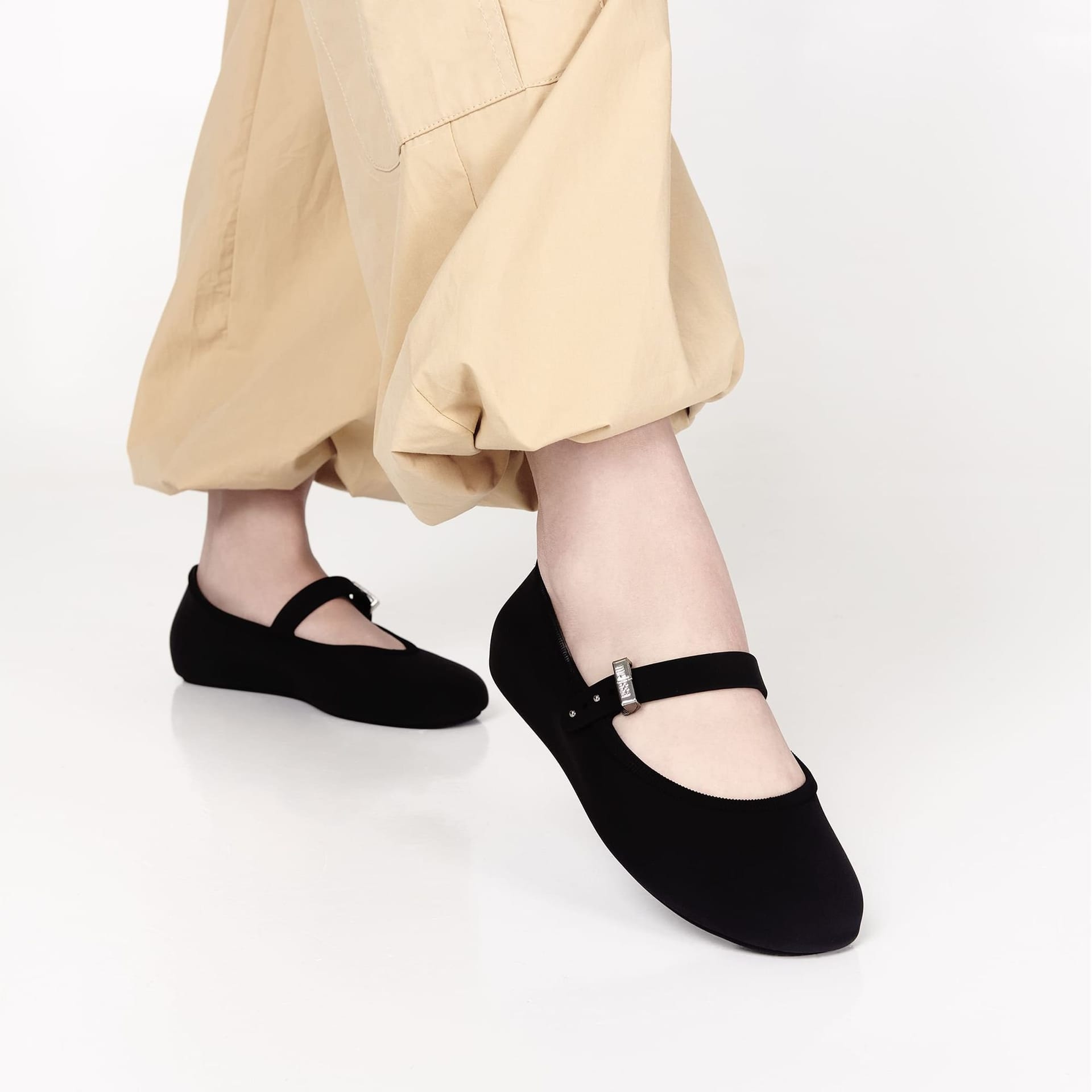 Melissa Shoes Melissa Shoes Women's Soft Ballerina Jelly Ballet Shoes in Black - 4