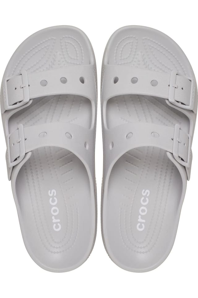 Crocs Crocs Men's Saturday Sandal Atmosphere Grey in Light Grey - 3
