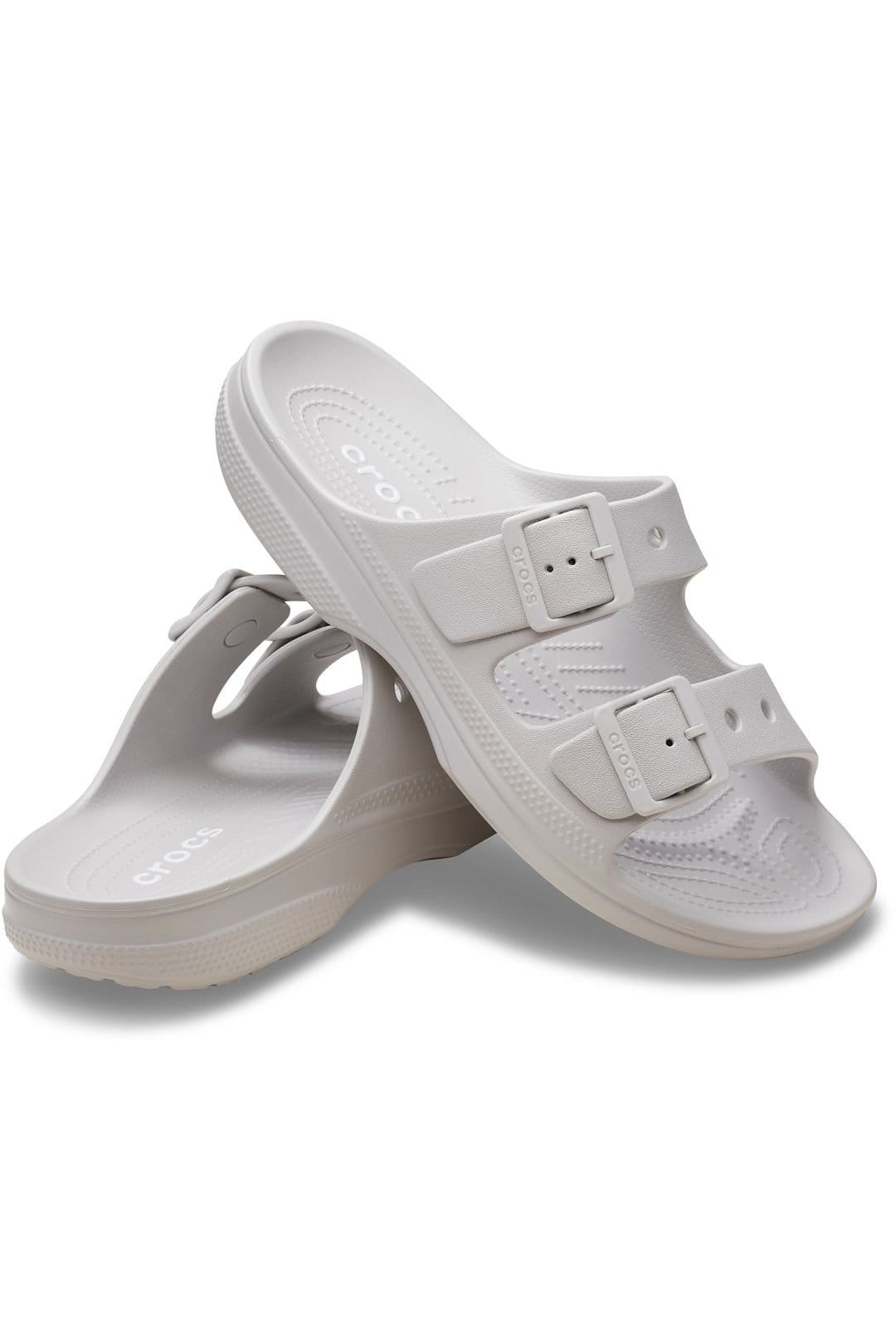Crocs Crocs Men's Saturday Sandal Atmosphere Grey in Light Grey - 4