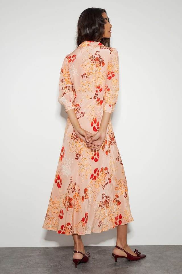 Monsoon Monsoon Women's Elise Shirt Dress Pink - 3