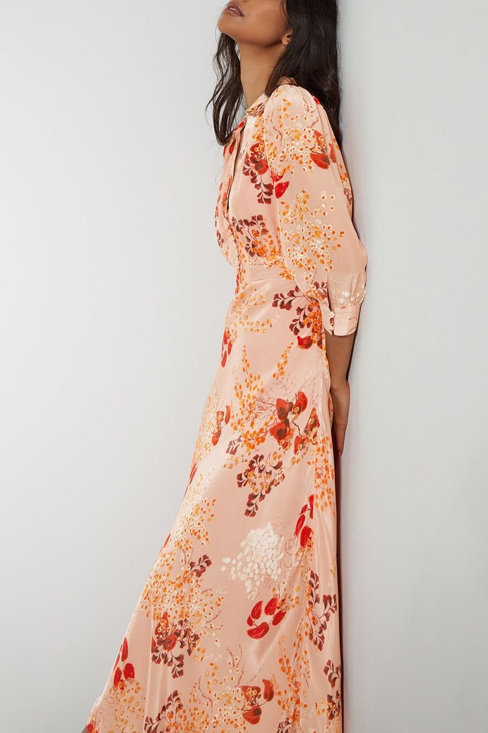 Monsoon Monsoon Women's Elise Shirt Dress Pink - 4