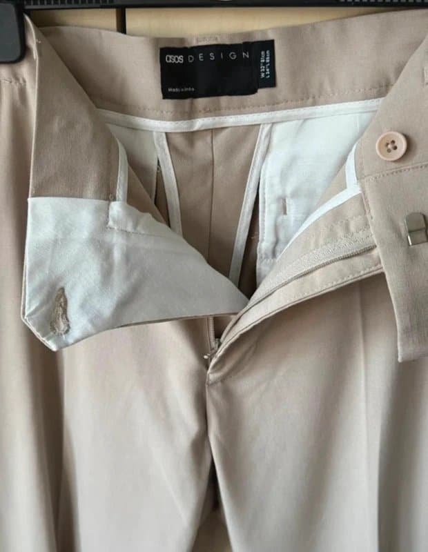 ASOS Design ASOS Design Skinny Smart Trousers in Stone