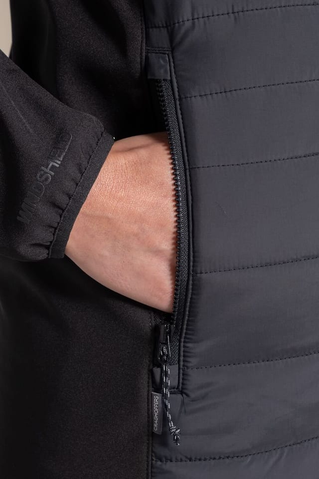 Craghoppers Craghoppers Women's Expert Compresslite Hybrid Jacket in Black - 3