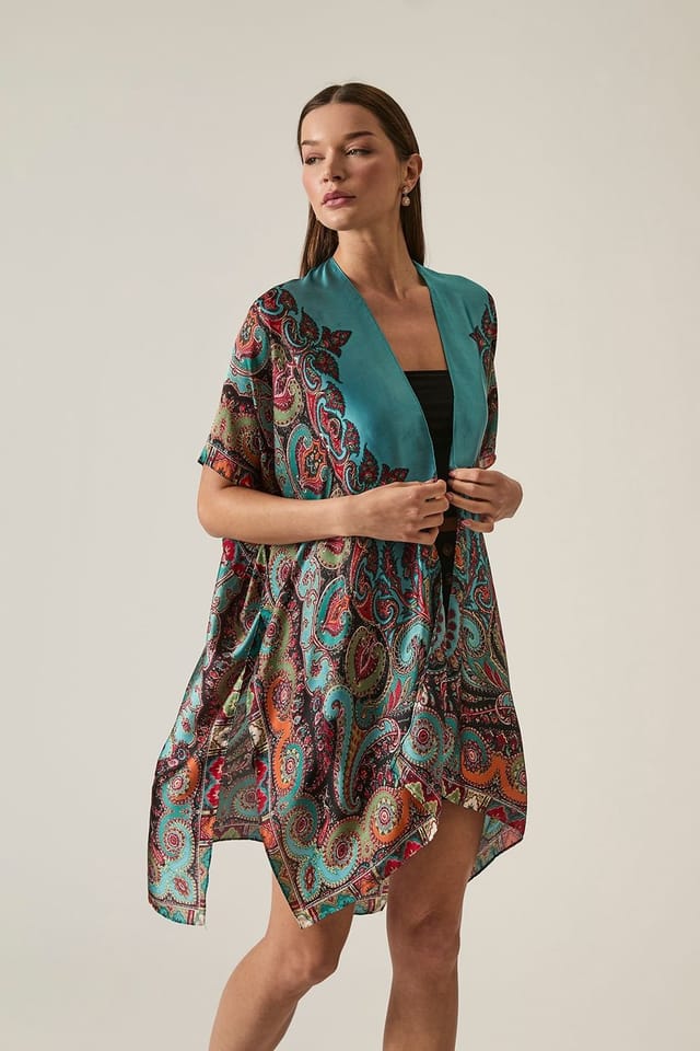 James Lakeland James Lakeland Women's Paisley Print Kaftan - 3
