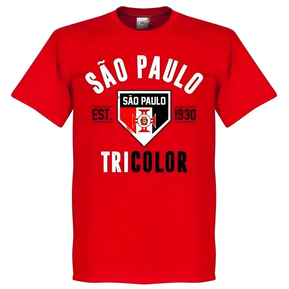 Sao Paolo Sao Paolo Men's Established Red T-Shirt