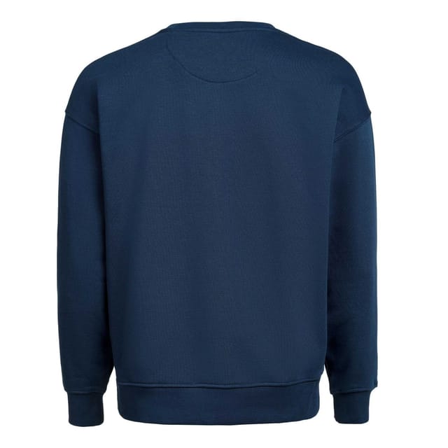 Untagged Movement Untagged Movement Men's Crew Neck Loose Fit Sweatshirt in Navy - 2