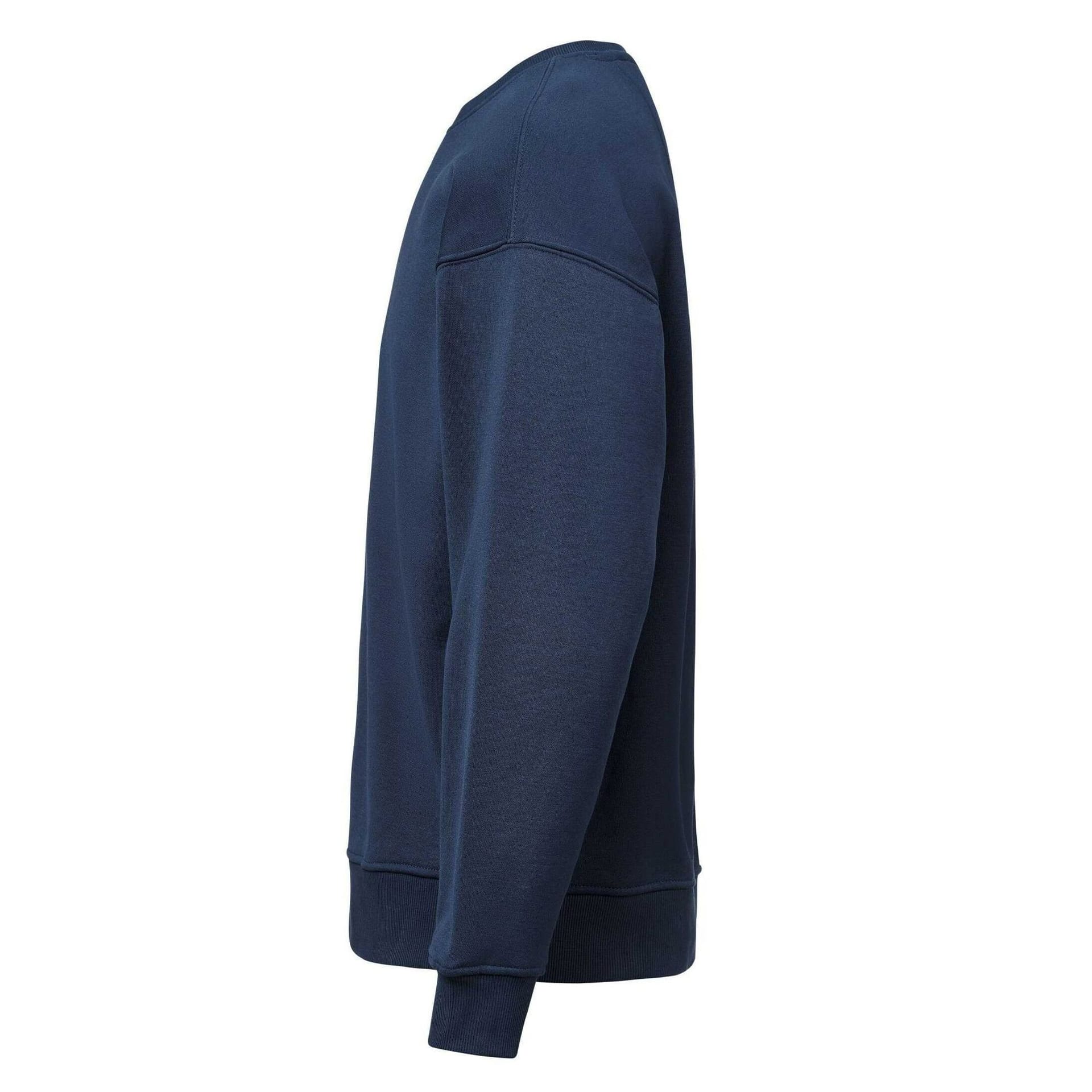 Untagged Movement Untagged Movement Men's Crew Neck Loose Fit Sweatshirt in Navy - 4