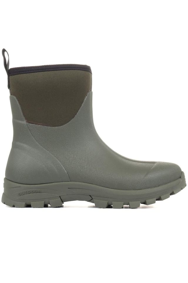 Pavers Pavers Men's Ankle Wellington Boots in Green - 2