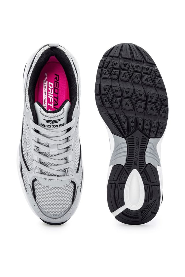 STYLEWISE STYLEWISE Women's RetroFlex Lightweight Mesh Dad Trainer in Grey - 2