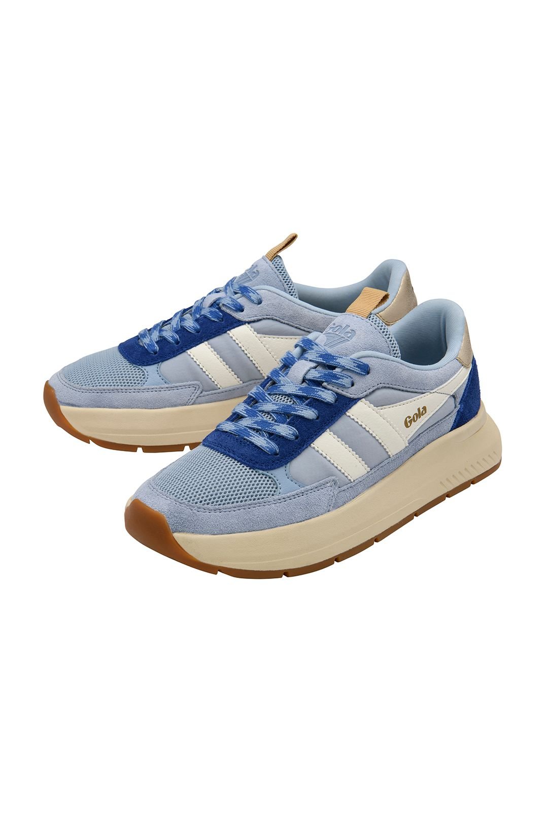 Gola Classics Gola Classics Women's 'Phoenix' Lace-Up Trainers in Blue - 3