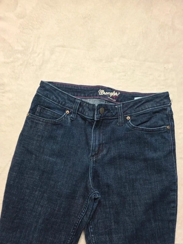 Wrangler Dark Blue Skinny Leg Jeans UK 10