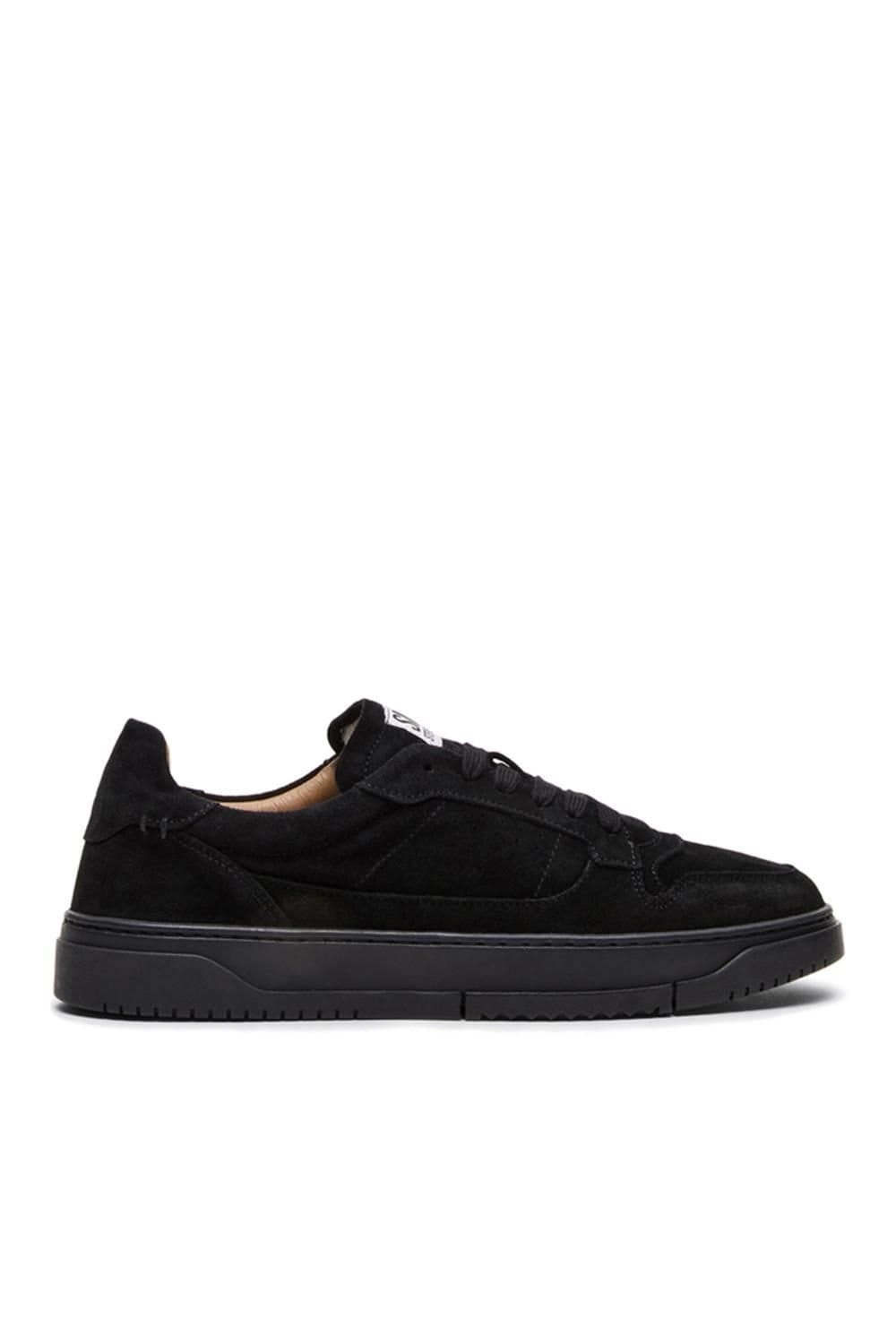 Steve Madden STEVE MADDEN Men's 'Cliff Black' Suede Trainers in Black - 1