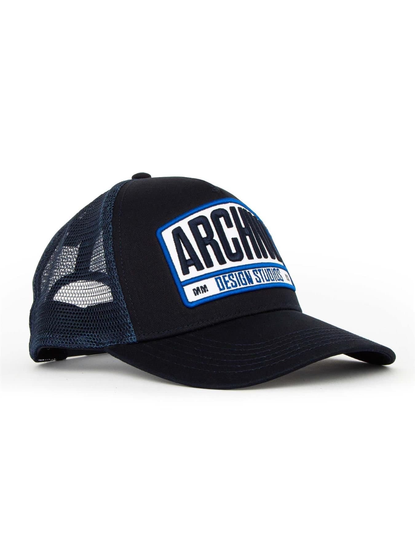 Archive Design Studio Archive Design Studio Navy Trucker Cap