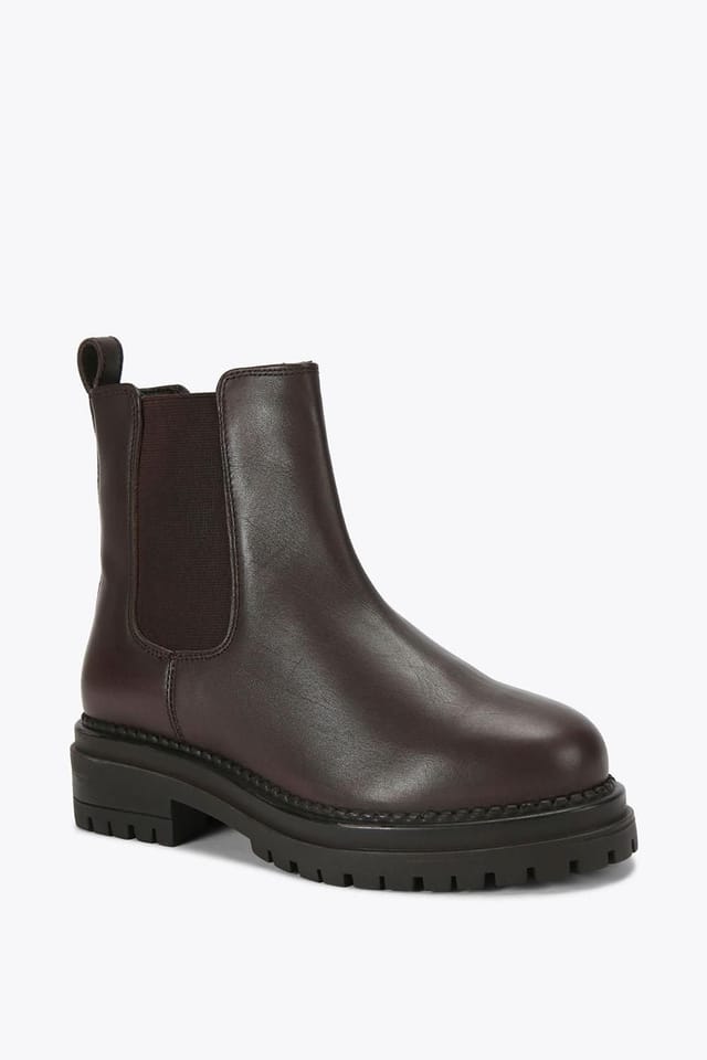 Carvela Carvela Women's 'Headline' Leather Boots in Dark Brown - 2