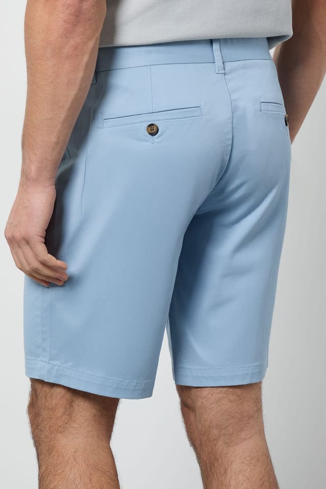 Burton Burton Men's Light Blue Classic Chino Shorts - 3