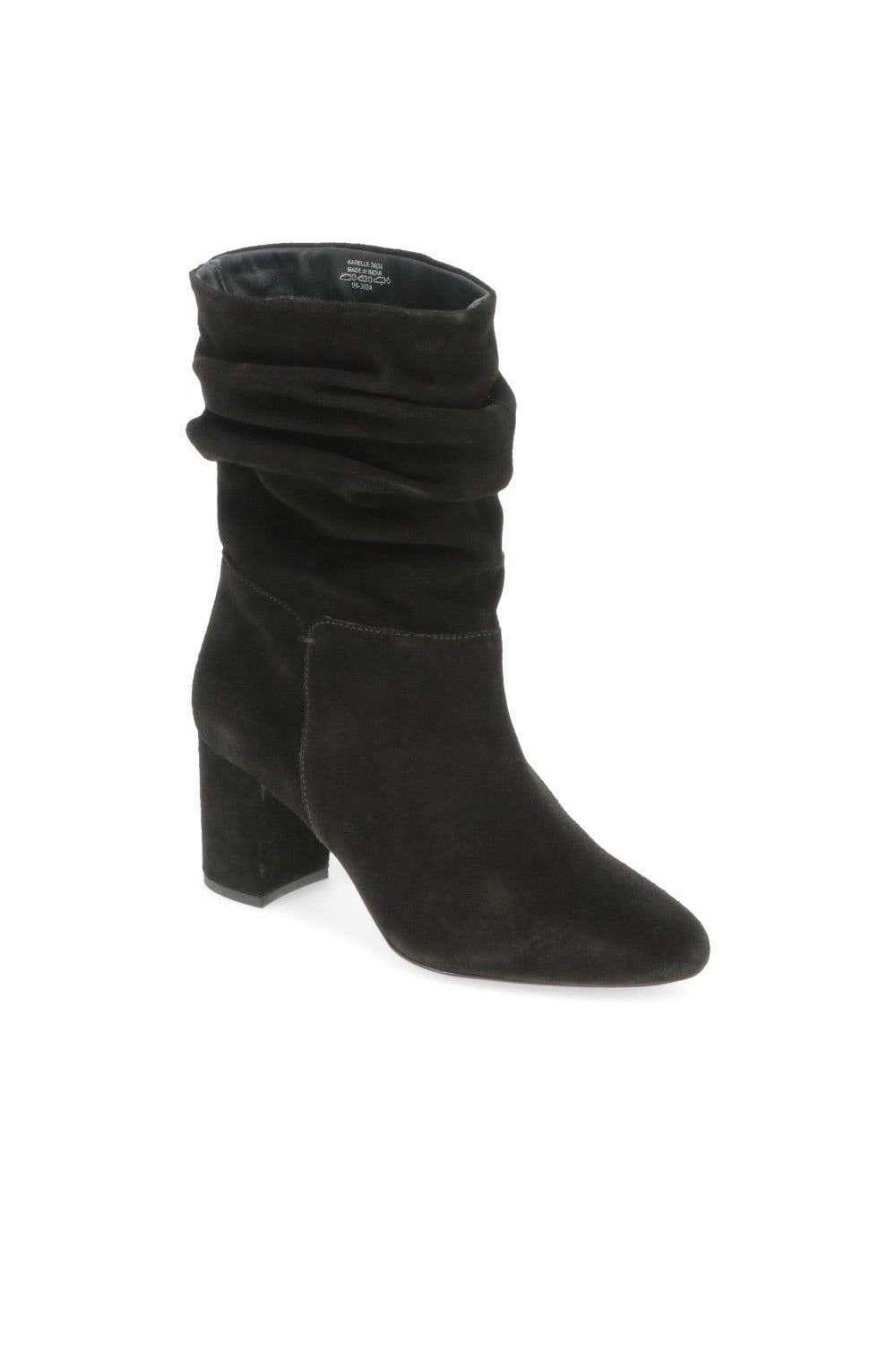 Jones Bootmaker Jones Bootmaker Women's Karelle Calf-Length Boots in Black - 1