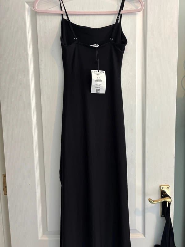 Bershka Black Bershka long dress size small