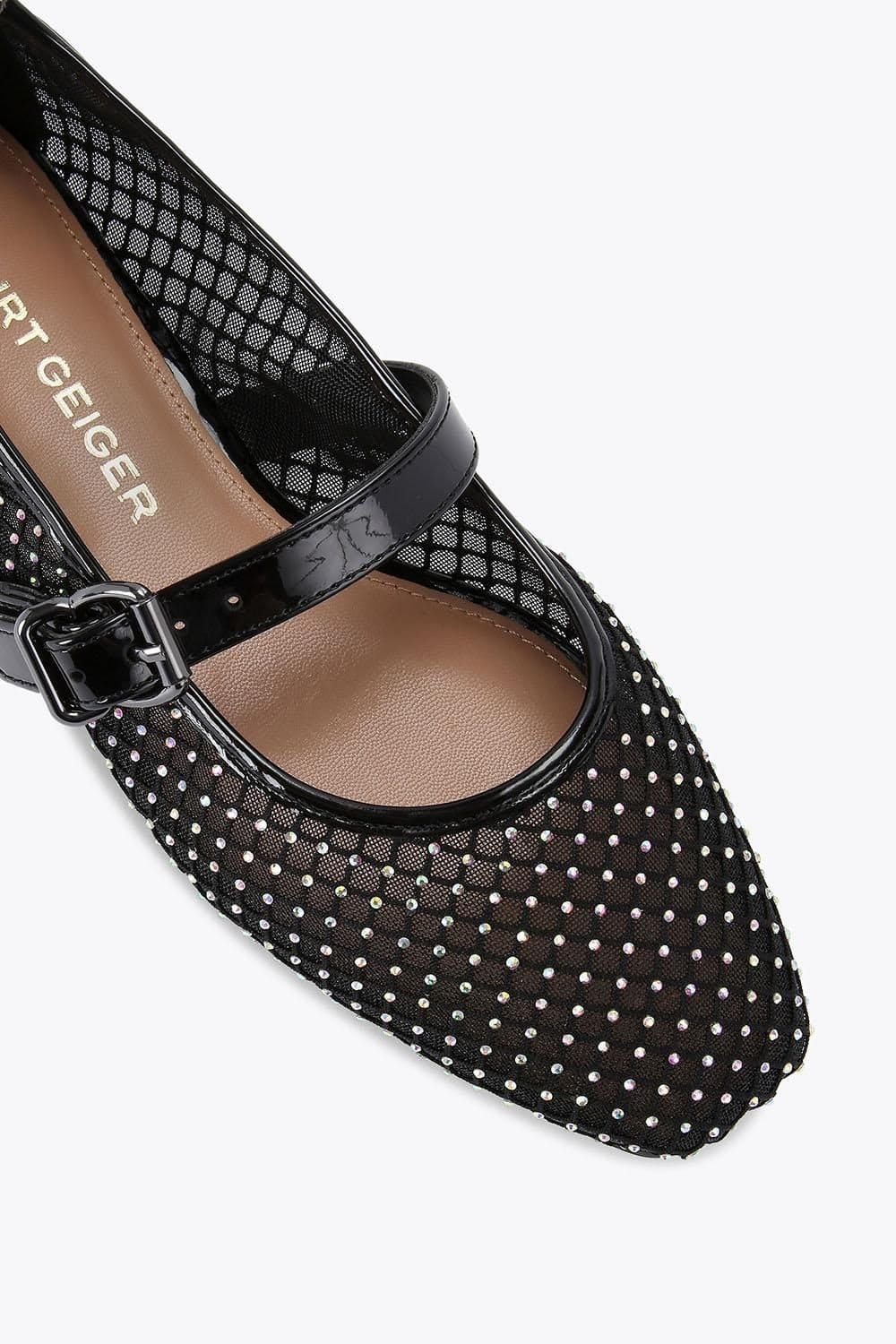 KG Kurt Geiger KG Kurt Geiger Women's 'Nina Mesh' Flats in Black - 4