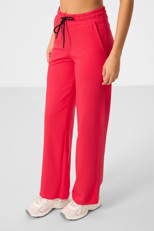 Tommy Life Tommy Life Women's Fleece Tracksuit Set in Bright Pink - 3