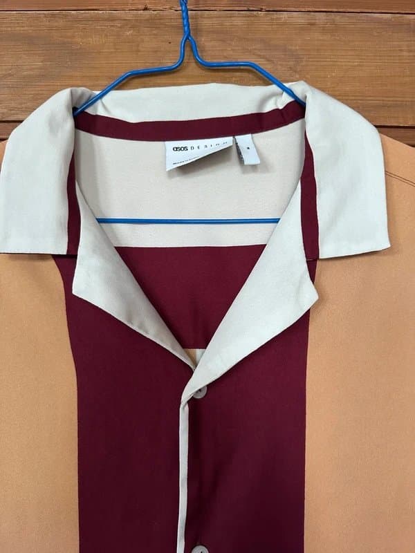 ASOS ASOS Design Cuban/Resort Medium Short Sleeved Shirt