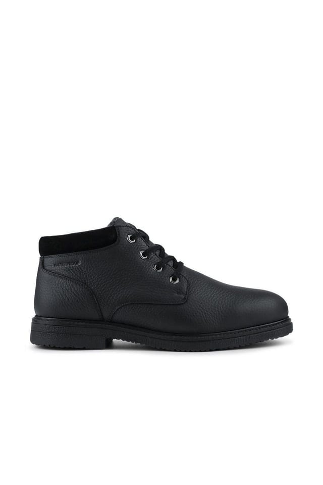 Jones Bootmaker Jones Bootmaker Men's Halifax Waterproof Leather Ankle Boots in Black - 2