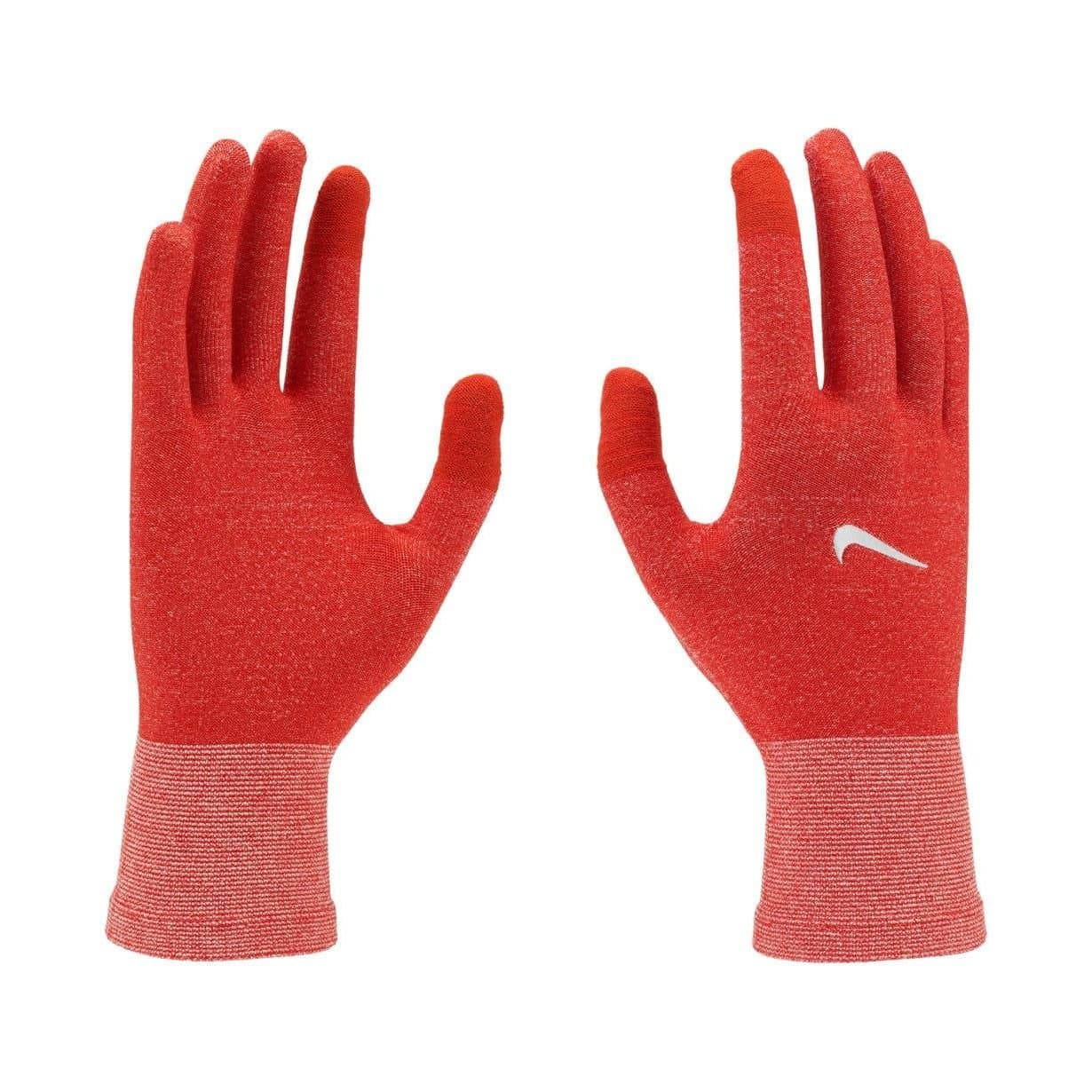 Nike Nike Men's Lightweight Knitted Running Gloves in Red