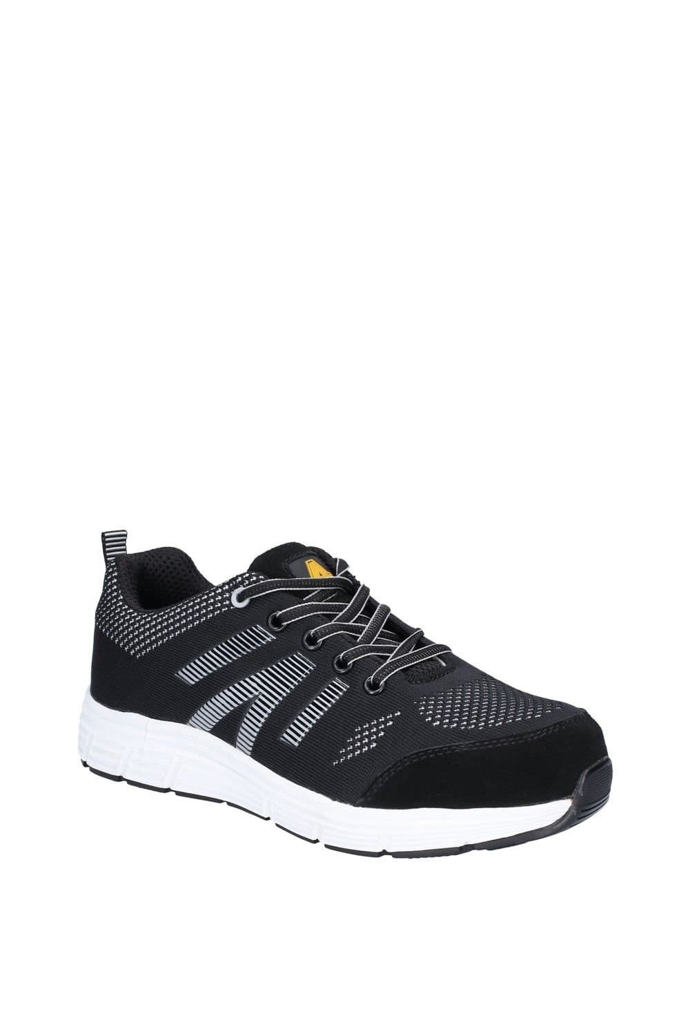 Amblers Amblers Men's Black Safety Trainers with Steel Toe Cap