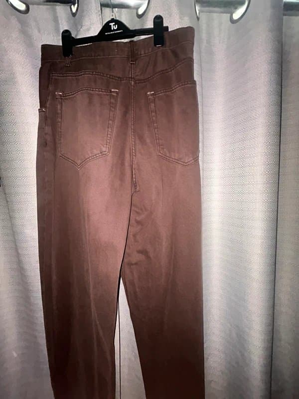 Bershka Brown Bershka Baggy Jeans