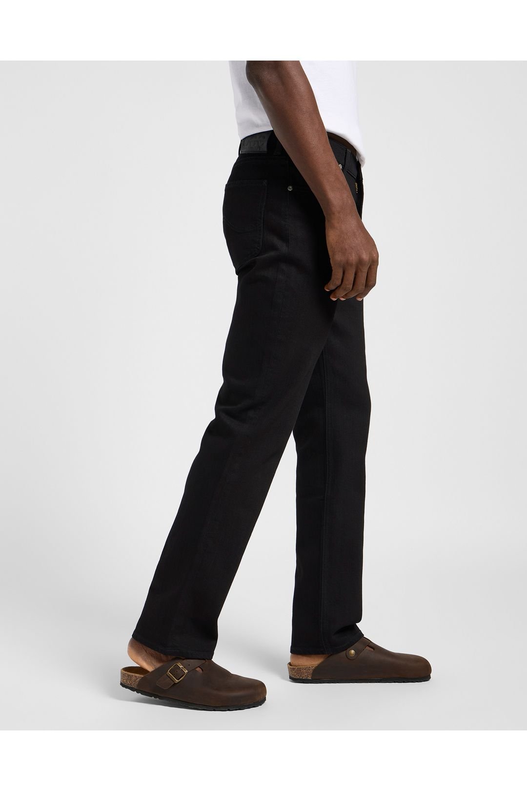 Lee Lee Men's West Relaxed Fit Jeans Clean Black - 3