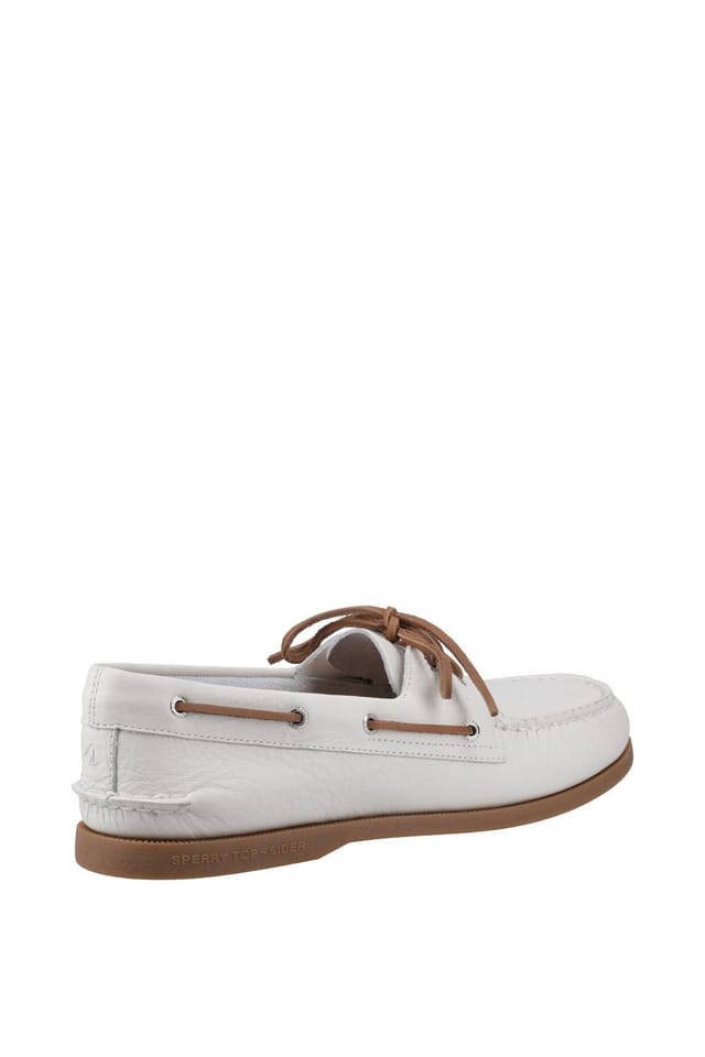 Sperry Sperry Men's Authentic 2 Eye Boat Shoe in White - 2