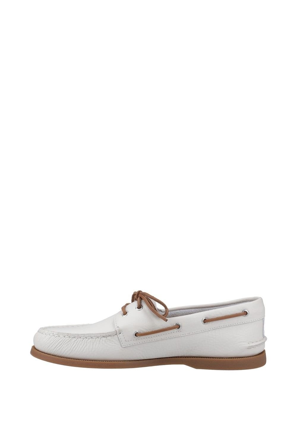 Sperry Sperry Men's Authentic 2 Eye Boat Shoe in White - 4