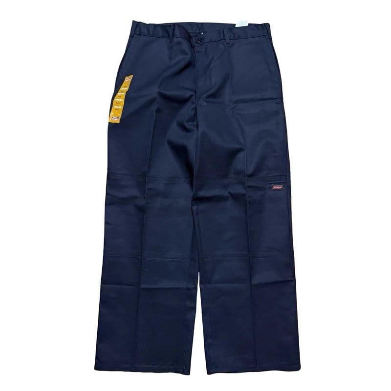 Dickies Mens Brand New Dickies Double Knees Loose Fit Workwear Black Pants Size 36x29 - 1