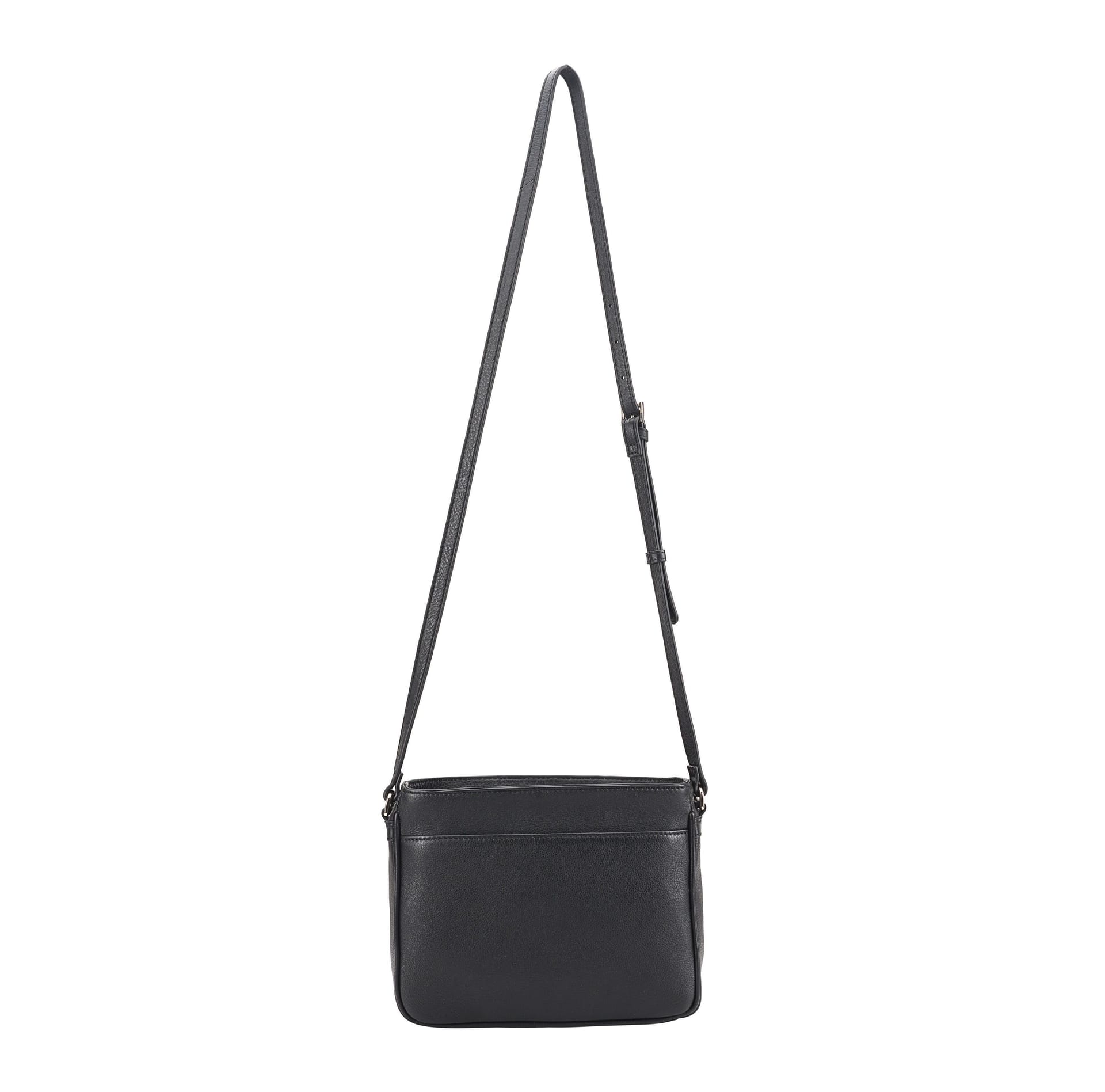Paul Costelloe Paul Costelloe Women's Loudias Leather Cross Body Bag in Jet Black - 4