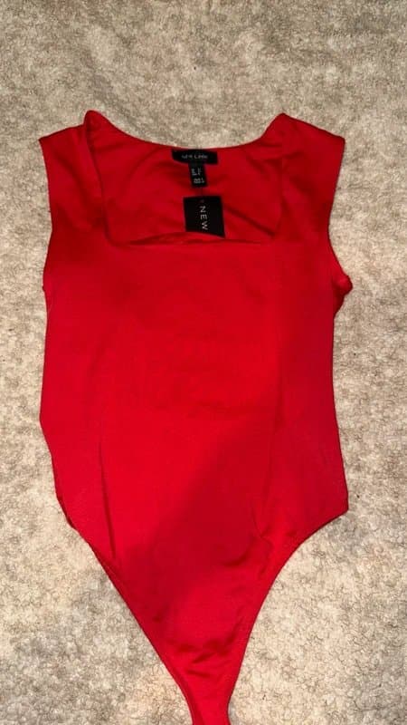 New Look Red bodysuit