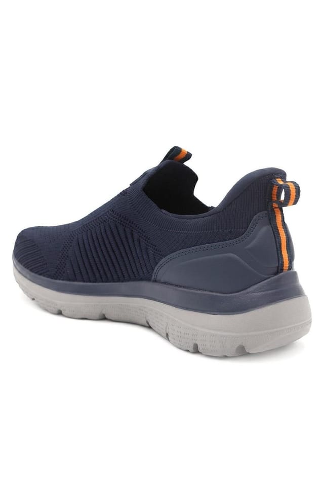 Pavers Pavers Men's Extra Wide Easy Step In Trainers in Navy - 3