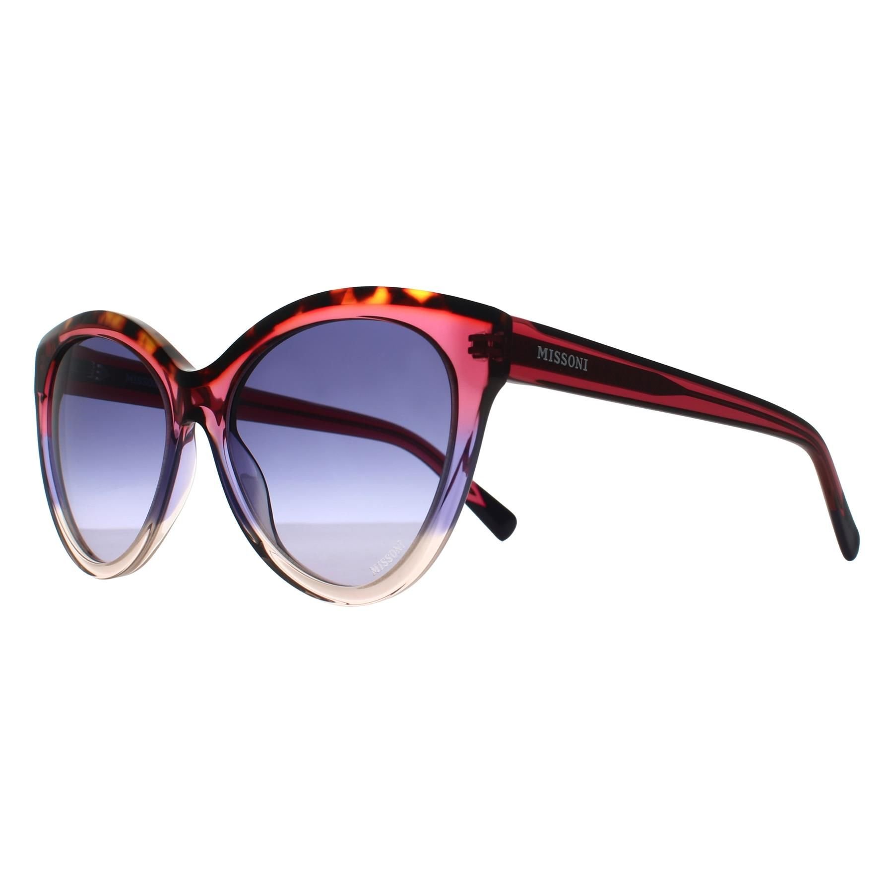 Missoni Missoni Women's Cat Eye Transparent Faded Pink Dark Purple Gradient MIS 0088/S - 2