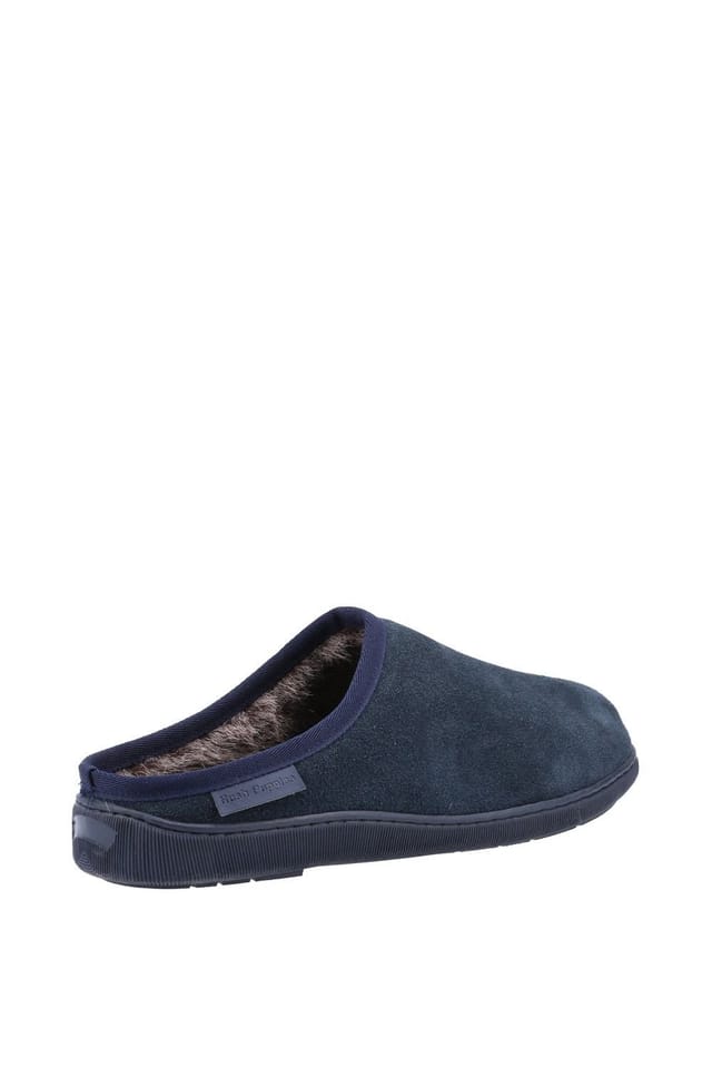 Hush Puppies Hush Puppies Men's 'Ashton' Suede Slippers in Navy - 2