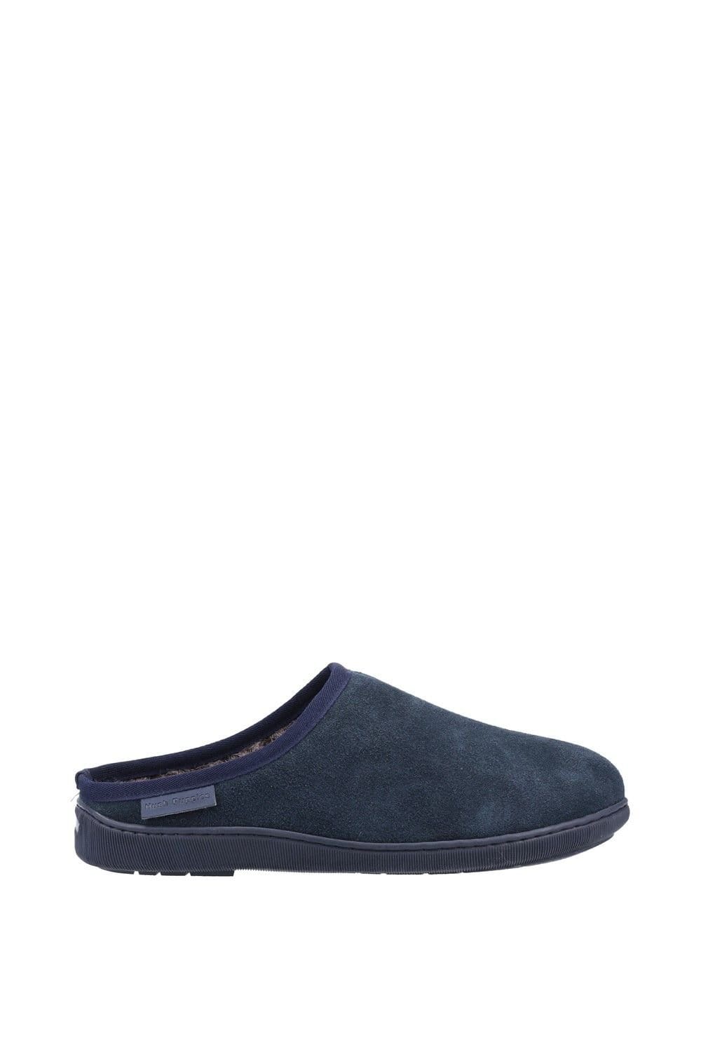 Hush Puppies Hush Puppies Men's 'Ashton' Suede Slippers in Navy - 4