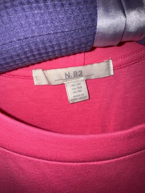 Next Next Uk 20 pink thick cotton box fit loose style t-shirt new unworn