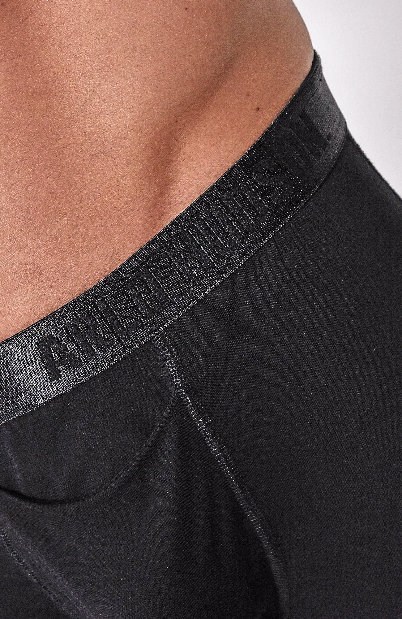 Arlo Hudson Arlo Hudson Men's Plain Tencel™ Trunk in Black - 3