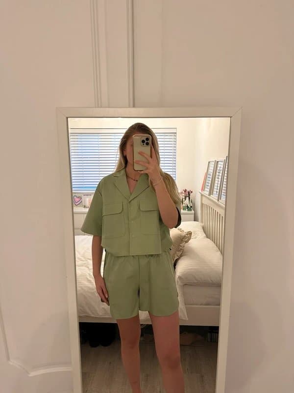 ASOS ASOS Leather look Coord Set