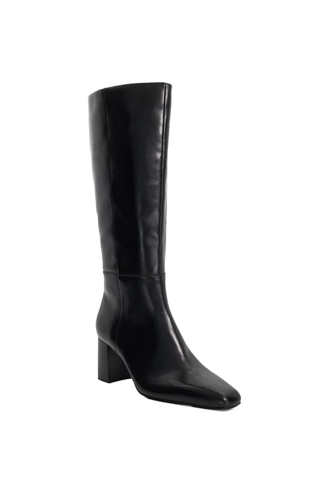 Dune London Dune London Women's 'Salfie' Leather Knee High Boots in Black - 2