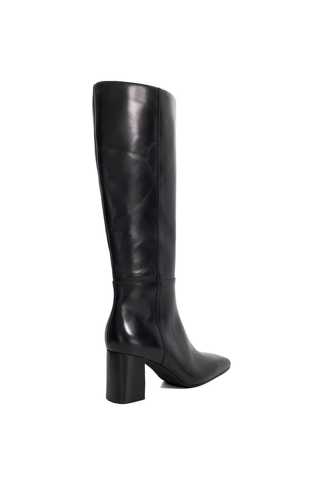 Dune London Dune London Women's 'Salfie' Leather Knee High Boots in Black - 3