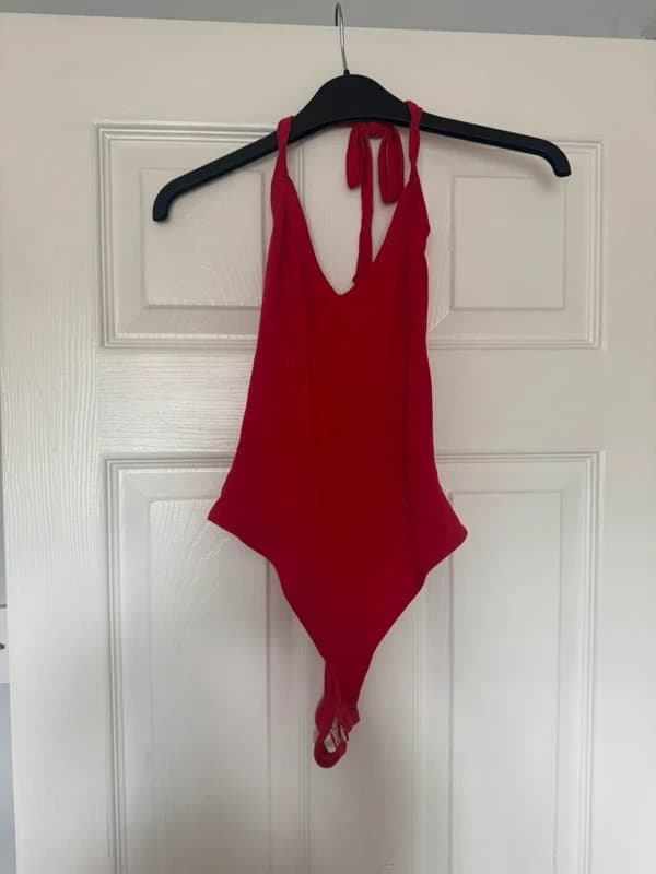 ASOS Design Halter neck bodysuit