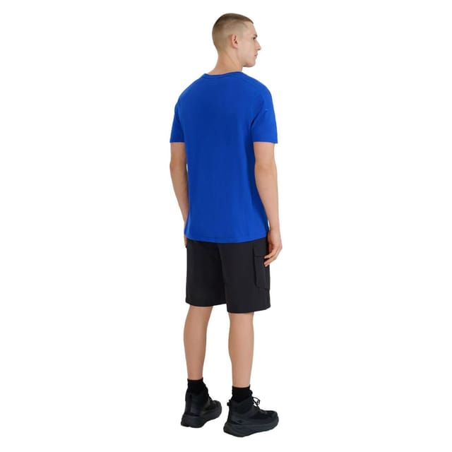 4F 4F Men's WSS25TSHOM527 Plain Shorts in Black - 2