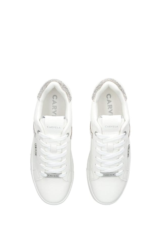 Carvela Carvela Women's 'Daze Jewel' Trainers in White - 2