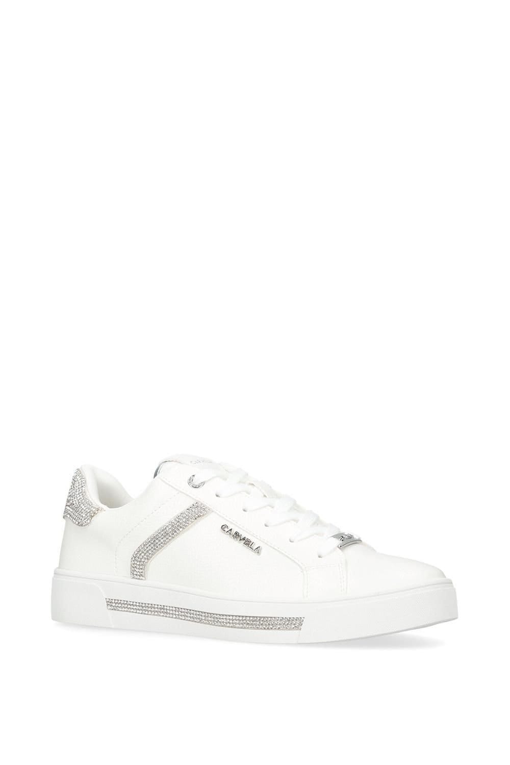 Carvela Carvela Women's 'Daze Jewel' Trainers in White - 4
