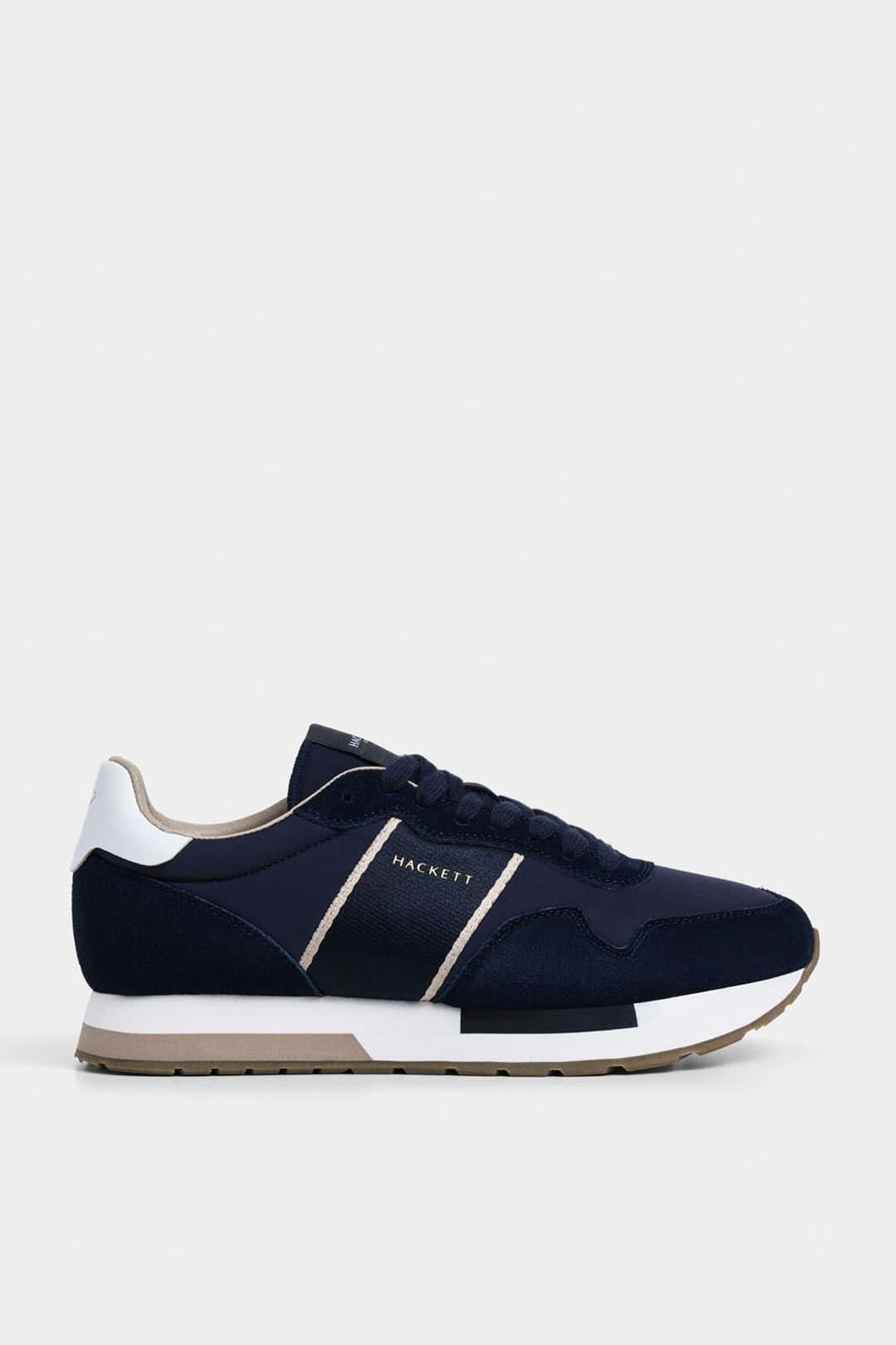Hackett Hackett Men's Keston Symbol Trainers Navy