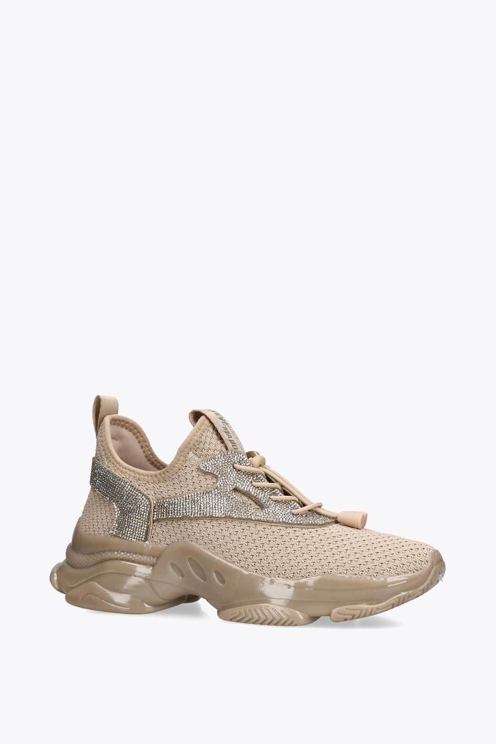 Steve Madden STEVE MADDEN Women's 'Match Re Cream' Fabric Trainers in Cream - 4